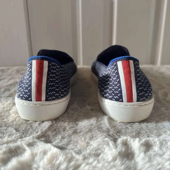 Rothy’s The Original Slip On Sneaker in Maritime Gradient (Retired) Size W9.5 - Picture 3 of 7